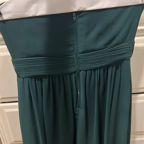 Convertible Dress | Bridesmaid dress hemmed to 5’6’’ (flats) - Picture 8 of 9
